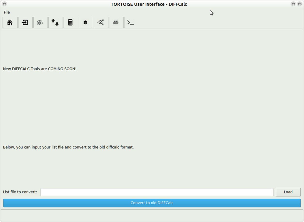 13.4. screenshot of DIFFCALC GUI